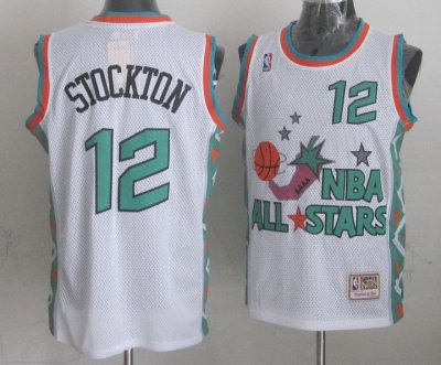 Stockton 1996 all star games West jerseys